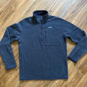 Patagonia Better Sweater 1/4 Zip Pullover Mens Medium Fleece Jacket Gorpcore